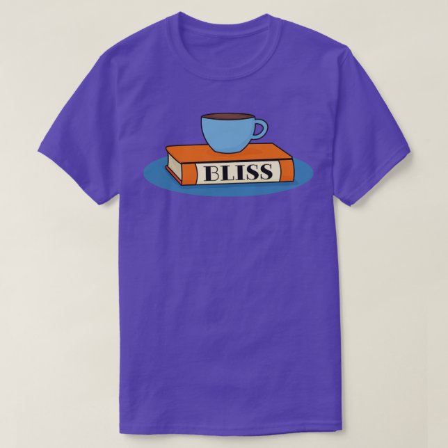 Bokar och kaffe t shirt (Design framsida)