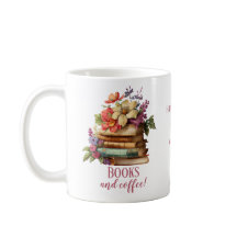 Bokar och kaffeBlommigt