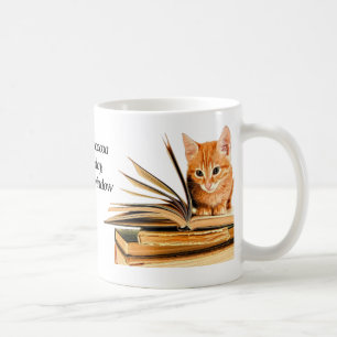 Bokar och kattungemugg kaffemugg
