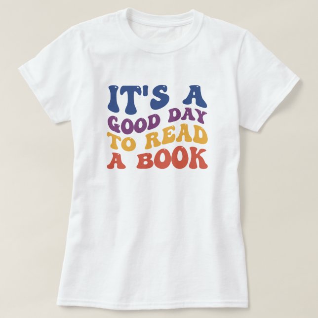 Bokar och läsning Kärlek T Shirt (Design framsida)