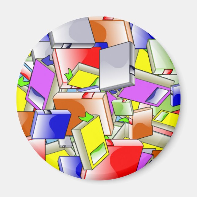 Bokar och mer bokar magnet (Framsidan)