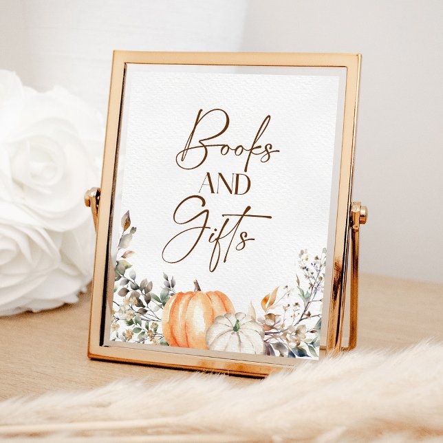 Bokar och presentpumpa - höstfälla för höstfälla poster (Skapare uppladdad)