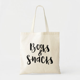 Bokar och Snacks Tygkasse