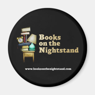 Bokar på den Nightstand magneten Magnet