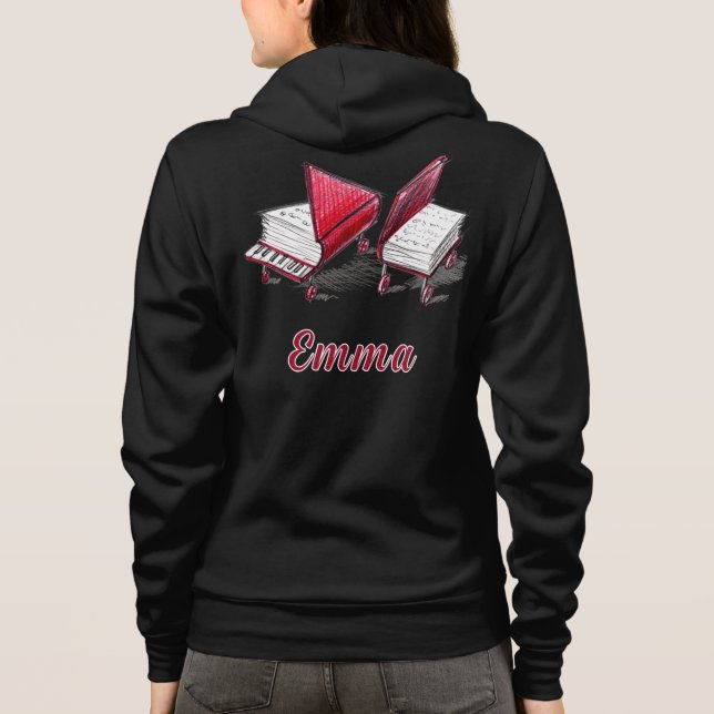 Bokar på Hjul baksida och framsida, utskrivet T Shirt (Baksida)