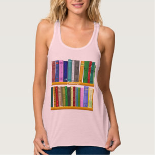 Bokar på Shelves Thunder_Cove Linne Med Racerback