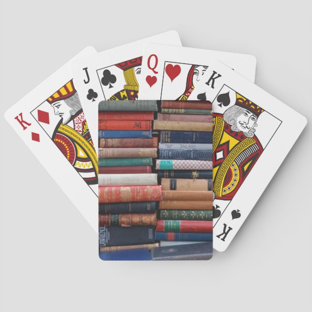 Bokar Read Kärlek Old Bokar Casinokort (Baksidan)