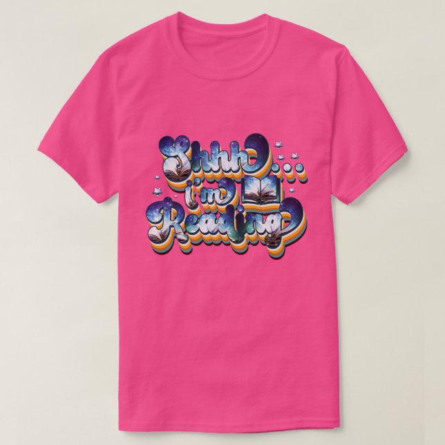 Bokar Reading Retro 11 T Shirt (Design framsida)