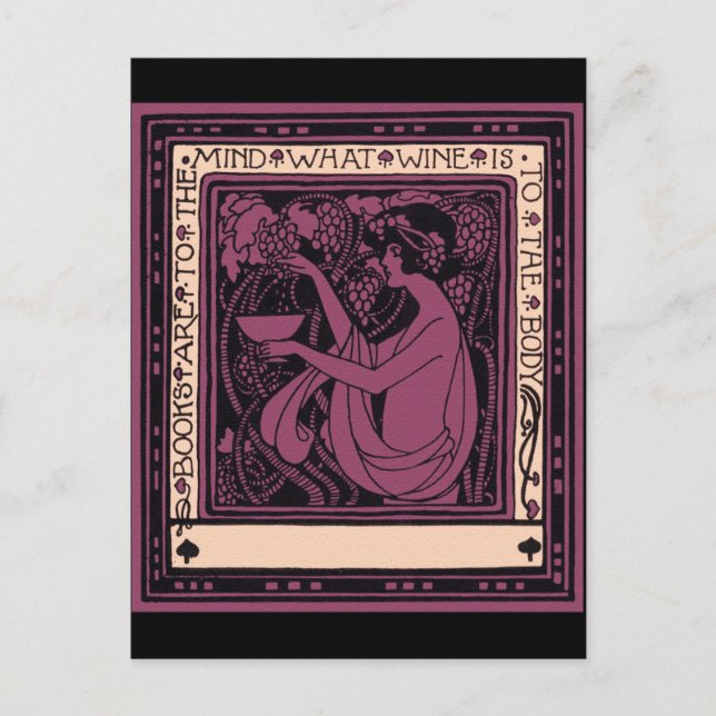 Bokar ska tänka på vykort (Framsida)