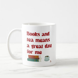 Bokar Tea Underbara dagen för Me Mysigt Reader Slo Kaffemugg