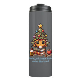 Bokar under kawaii Julgran - Funny Santa