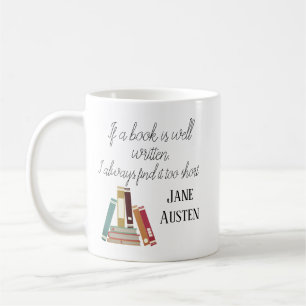 Bokar vid den Austen muggen Kaffemugg