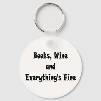 Bokar Vin Allting's Bra Nyckelring 