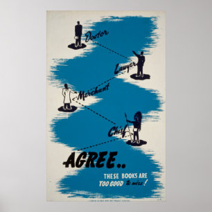 Bokar Vintage affisch