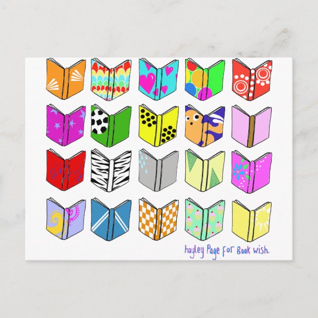 Bokar! vykort (Framsida)