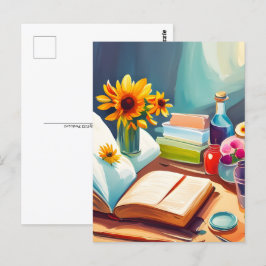 Bokar, vykort för postkorsning