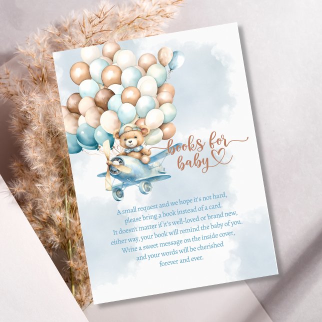 Bokarna Barly Wait Baby Shower för Baby Tilläggskort (Books for baby enclosure card for baby shower, We can bearly wait baby shower)