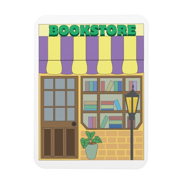 Bokbutik Magnet (Vertikal)