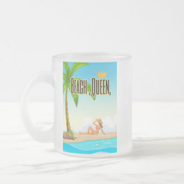 bokdrottning frostad glasmugg