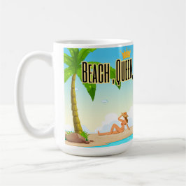 bokdrottning kaffemugg