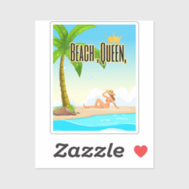 bokdrottning klistermärken