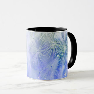 Bokeh Dandelion - Blue Mugg