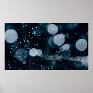 Bokeh effects tapet poster