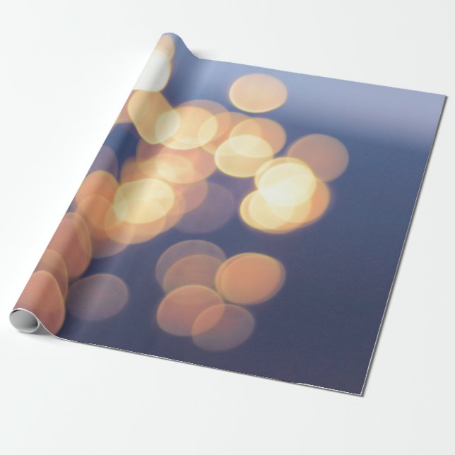 Bokeh-fotografi av ljus presentpapper (Utrullad)