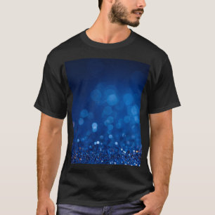 Bokeh Glitter: Pärlande cirklar Bakgrund. T Shirt