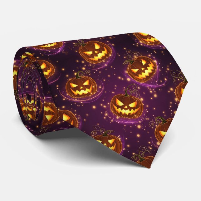 Bokeh Halloween | Lysande Jack-O'-Lantern (2) Slips (Rullad)