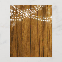 Bokeh Heart Ljus & Wood Grain Scrapbook Papper