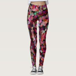 Bokeh inspirerade Leggings