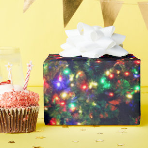 Bokeh jul Ljus Blurry Shimmer Lens Flare Presentpapper