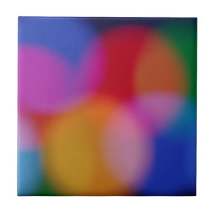 Bokeh keramisk platta kakelplatta