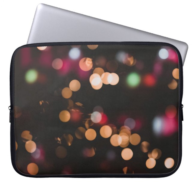 Bokeh Laptop Fodral (Framsidan)