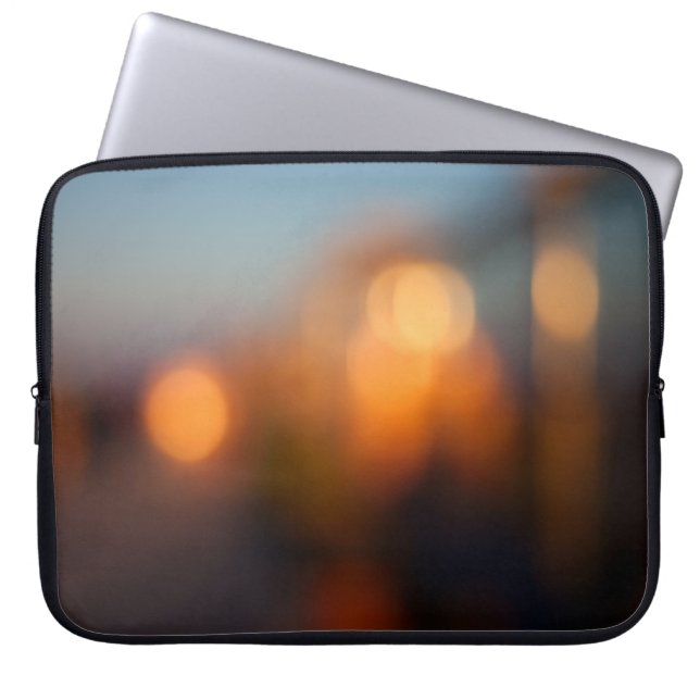 Bokeh Laptop Fodral (Framsidan)