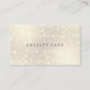 Bokeh Lash Brow Makeup Artist Lojalitetskort