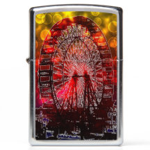 Bokeh Light Chicago Världsutställning Zippo-tändar