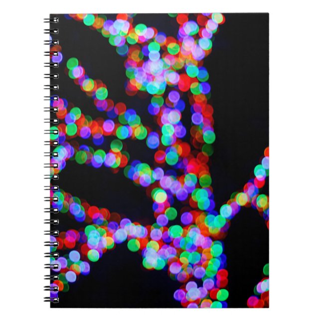 Bokeh ljus anteckningsbok (Framsidan)