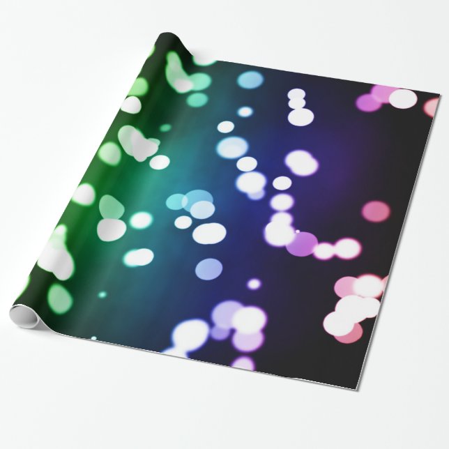 Bokeh Presentpapper (Utrullad)