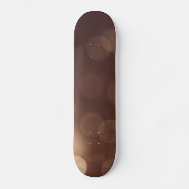 Bokeh Skateboard Bräda 20,5 Cm (Framsida)
