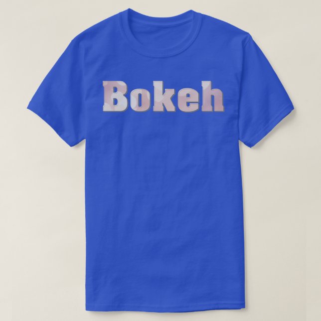 Bokeh T Shirt (Design framsida)