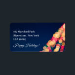 Bokeh Träd Ljus, jul Adressetikett<br><div class="desc">Dessa båda träd ljus,  julmärkningar är perfekt för alla som är värd för ett evenemang i säsong helgdag. Bältesdesignen kan vara lätt personlig och kommer att vara perfektens tillbehör till alla festteman party,  inklusive förlovningar,  födelsedagar,  babyduschar,  t.ex.</div>