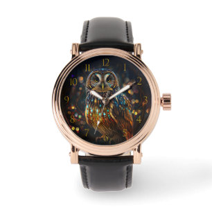 Bokeh Uggla of Light Armbandsur