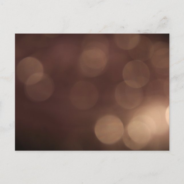 Bokeh Vykort (Framsida)