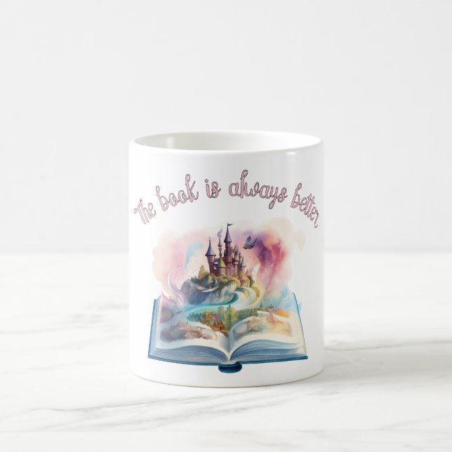 Boken är alltid bättre kaffemugg (Center)