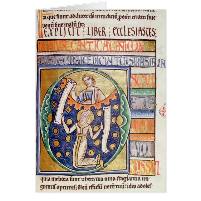 Boken av Ecclesiastes Hälsningskort (Framsidan)