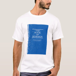 Boken av mormonen täcker skissar t shirt
