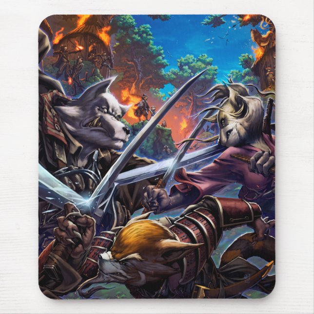 Boken av snö musmatta (Framsidan)