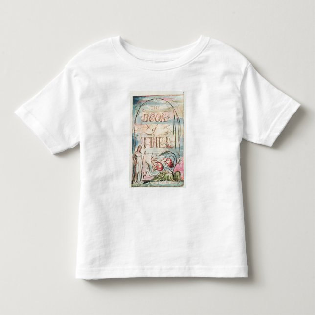 Boken av Thel; Titelsida, 1789 T Shirt (Framsida)